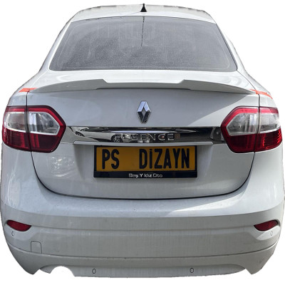 Renault Fluence ( 2010 - 2016 ) Plastik Spoiler